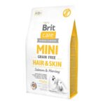 Brit Care Mini Grain Free Hair & Skin, Salmon & Herring - 2kg