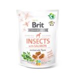 Brit Crunchy for Adults Insects with Salmon - 200gr