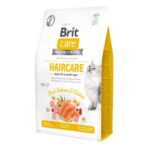 Brit Care Cat Haircare Healthy & Shiny Coat 2kg - Adulto, Salmón y Pollo